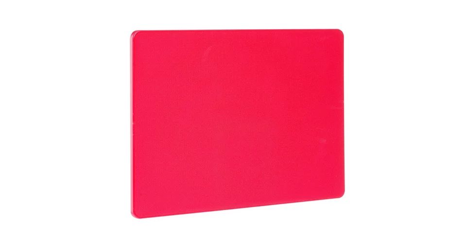 HENDI 0827017 LDPE vágódeszka – 450 × 300 × 10 mm, piros