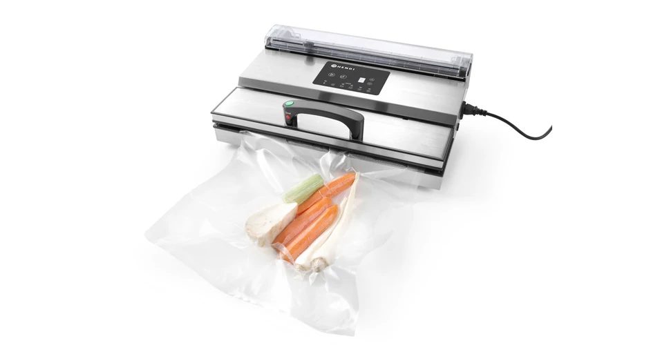 HENDI 971055 bordázott vákuumtasak – 250 × 350 mm, 100 db