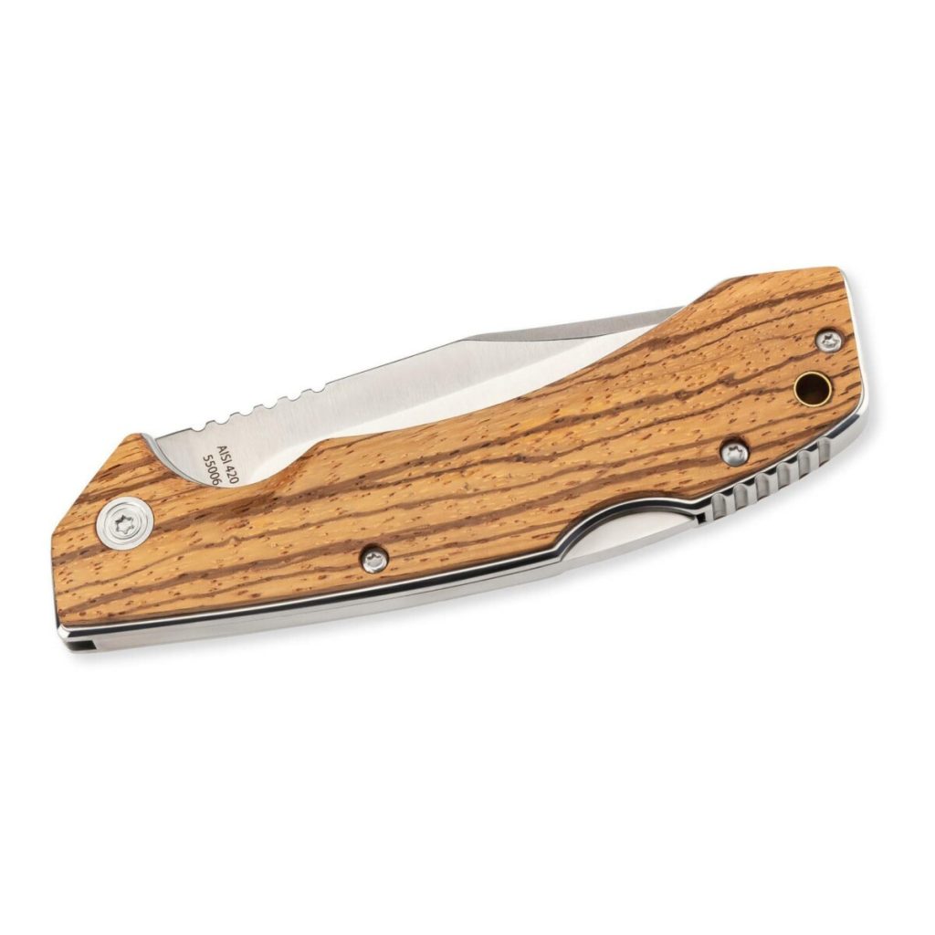 Herbertz bicska – fa markolat, 9 cm – 2. kép