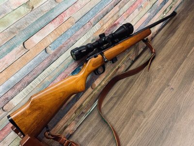 Marlin M925 .22LR –Delta Entry 3-9×40 Parallax világítópontos céltávcsővel–Kifogástalan újszerű állapotban