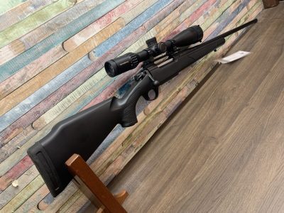 Bergara B14 XT 8×57 JS–Menetes csővel–Vector Continental 3-18×50 vil.pont cáltávcsővel szerelve–Kitűnű állapotban!