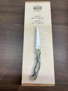 Mauser összecsukható csontfűrész tokban