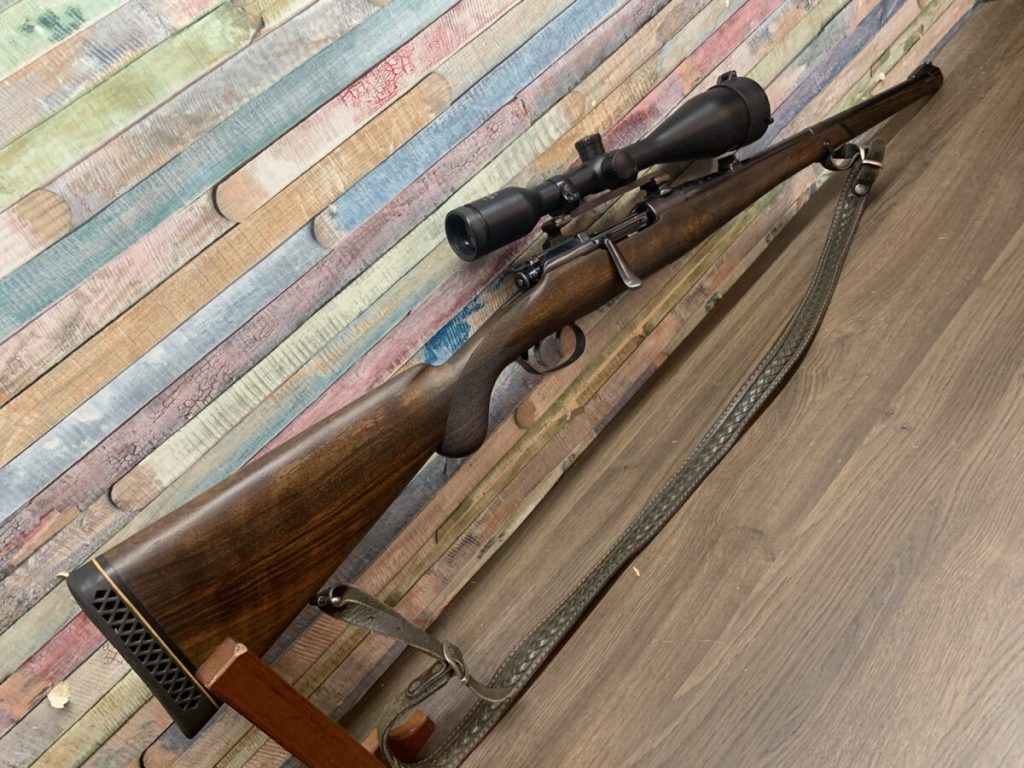 Steyr Mannlicher Schönauer BergStutzen 8×57 JS–Kitűnő állapotban!!!–Meopta R1 7×56 4C vil.pont céltávcsővel – 1. kép