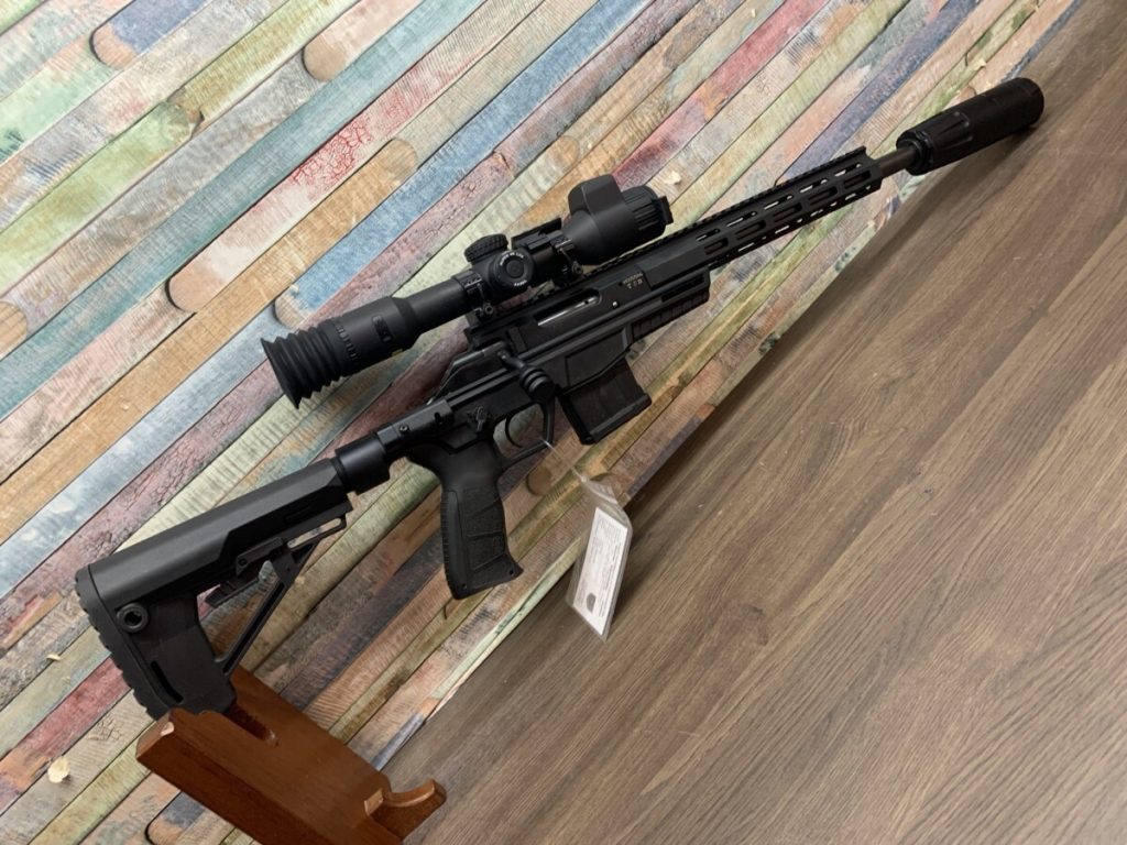 CZ 600 Trail 223 Rem.–Hikmicro Alpex 4K A40EL Lite technikával–A-Tech gyorsoldású hangtompítóval–Kitűnő állapotban! – 1. kép