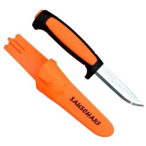 Morakniv munkakés tokkal – narancssárga
