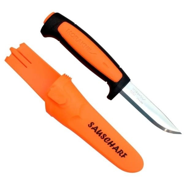 Morakniv munkakés tokkal – narancssárga – 1. kép