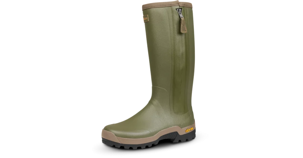 HARKILA Férfi Gumicsizma Orton Zip Boot Dark Olive – 1. kép