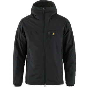 Fjällräven Bergtagen 60 Insulation férfi kabát, Black-Deep Forest, S